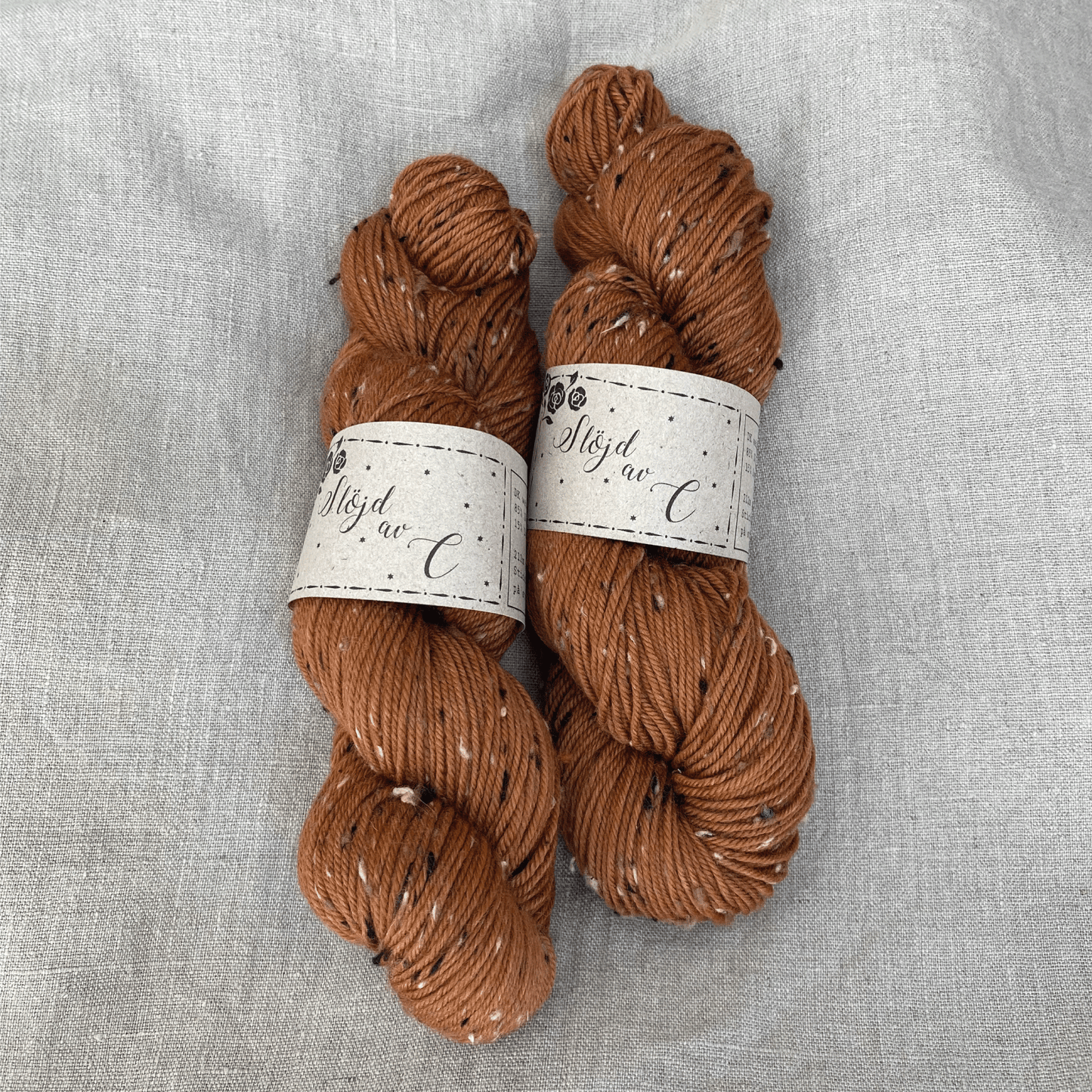 Garn, Merino tweed koppar
