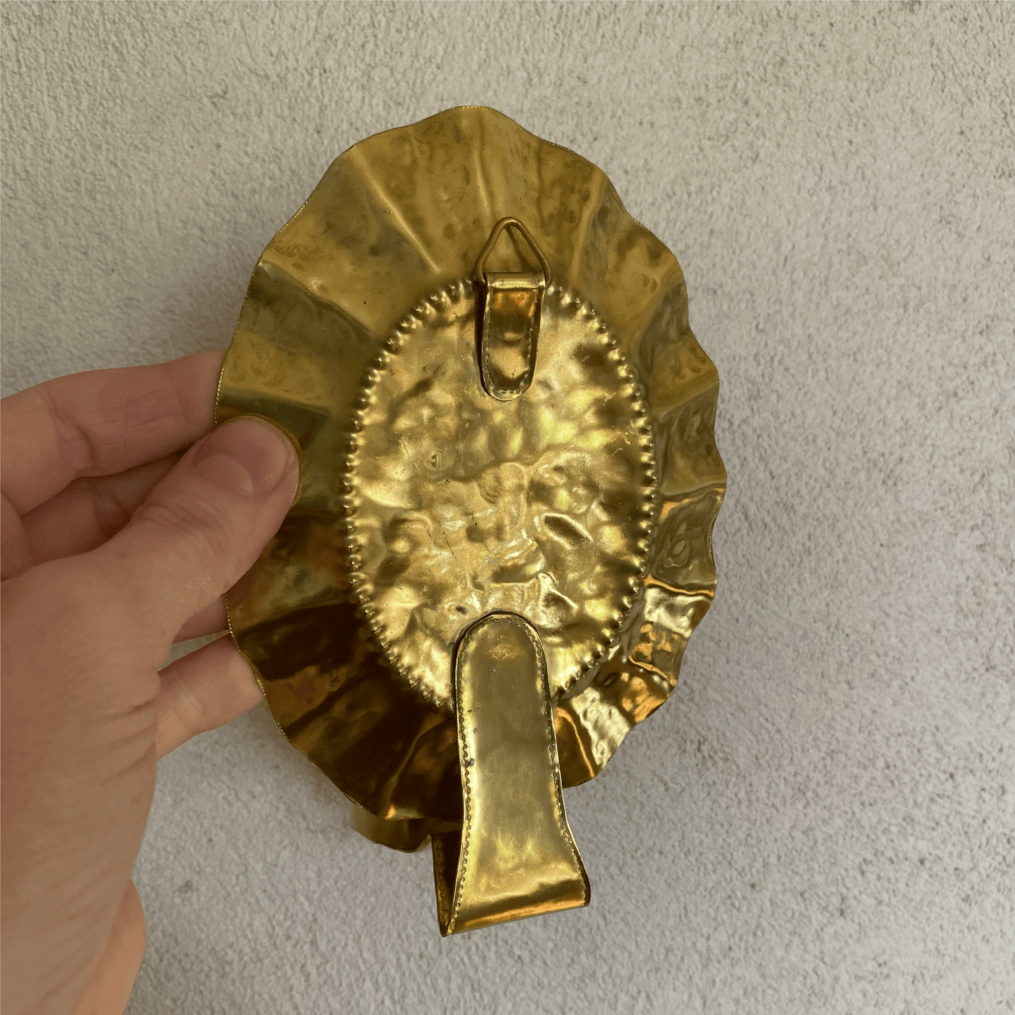 Majas spegel, värmeljusstake